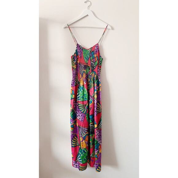 Mary McFadden Dresses & Skirts - Mary McFadden 1980s Physcadellic Dress - S/M